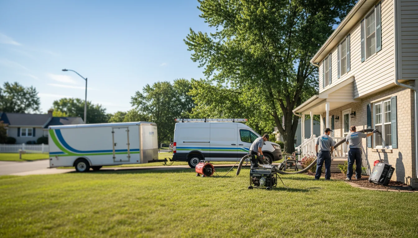 Flooded Basement Restoration And Cleanup With Repair in Central Valley, NY near me